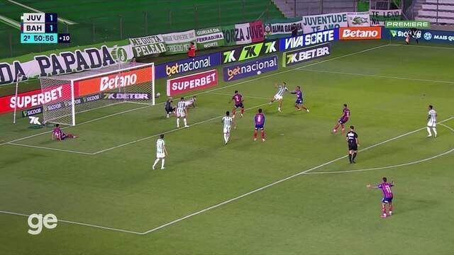 Juventude empata com Bahia e vê permanência na Série A cada vez mais distante