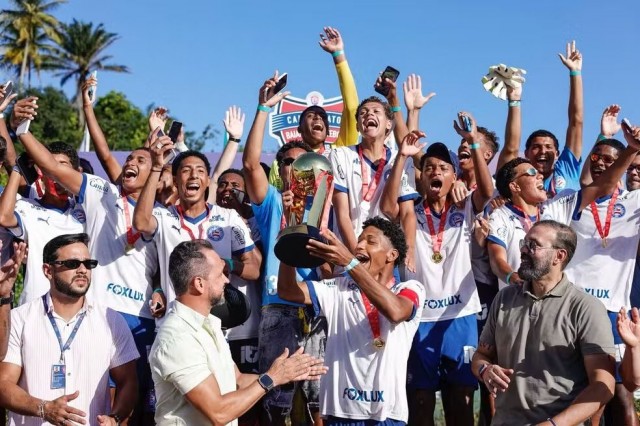 Bahia conquista bicampeonato baiano sub-17 após decisão emocionante nos pênaltis