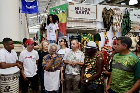 Legado de Nilton Rasta é eternizado em homenagem no Mercado de Arte Popular
