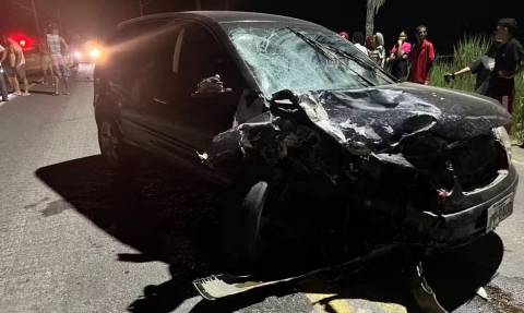 Acidente entre carro e moto deixa uma pessoa morta no sul da Bahia