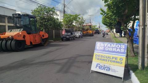 Ruas do bairro Vila Olímpia, em Feira, ganham banho de asfalto com investimento de R$ 1,5 milhão