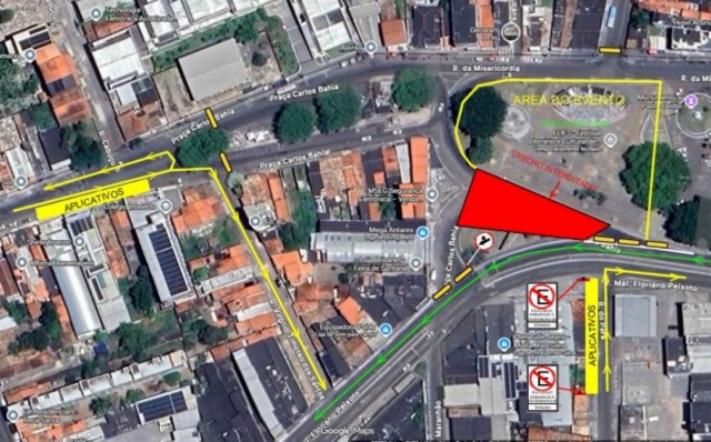 SMT altera trânsito no entorno da Praça Padre Ovídio durante o Natal Encantado 2025