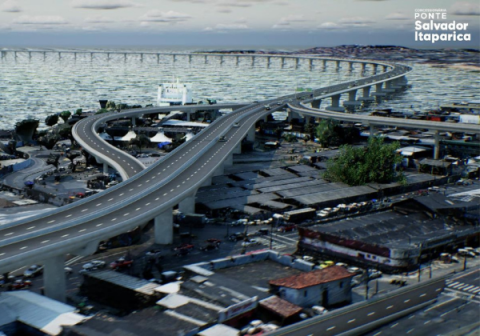 Governo Jerônimo determina desapropriações para Ponte Salvador-Itaparica