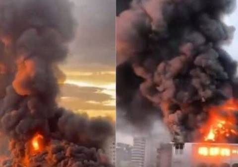 Incêndio de grandes proporções atinge colégio centenário no Brasil