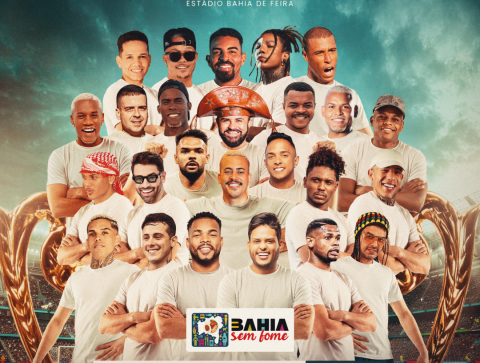 Thiago Aquino e Christian Bell reúnem música e esporte em ação solidária neste domingo (28), em Feira