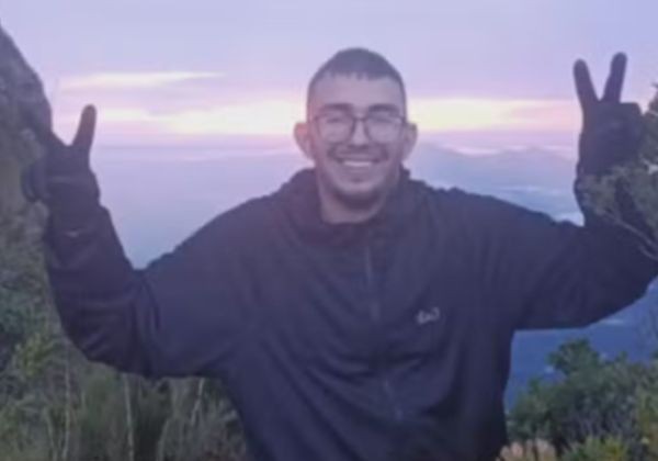 Jovem de 19 anos desaparece após trilha em montanha e mobiliza buscas