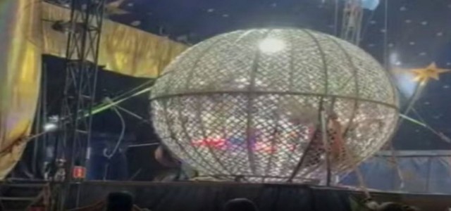 Mulher fica ferida após manobra em “Globo da Morte” no Piauí