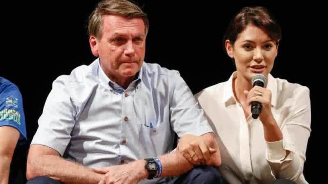 Michelle diz que Bolsonaro sofreu acidente na prisão: “Não está bem”