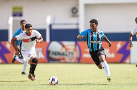 Grêmio vence Atlético de Alagoinhas e avança à terceira fase da Copinha