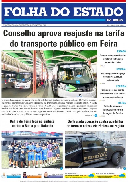Edição 8892 14-01-2026