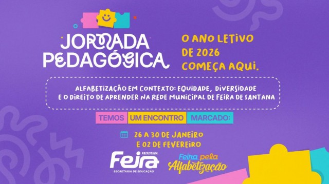 Jornada Pedagógica 2026 destaca alfabetização, equidade e direito de aprender na Rede Municipal