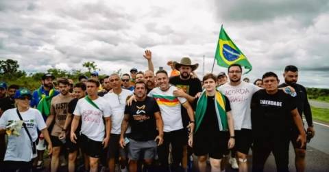 PRF alerta para riscos na realização da caminhada promovida por Nikolas e diz que não foi comunicada do ato