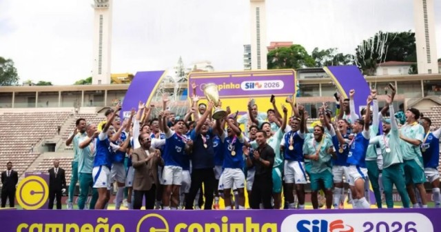 Cruzeiro vence São Paulo e confirma bicampeonato da Copinha no Pacaembu