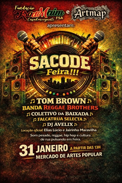 Associação KzadiMaim promove evento músico-cultural em Feira de Santana