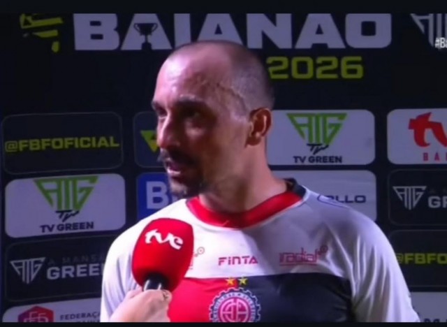 Após nova derrota, Willian Kaefer cobra apoio e expõe dificuldades do Atlético de Alagoinhas