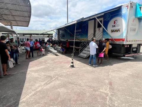 SAC Móvel chega a Feira de Santana e oferece emissão de documentos até sábado (7)