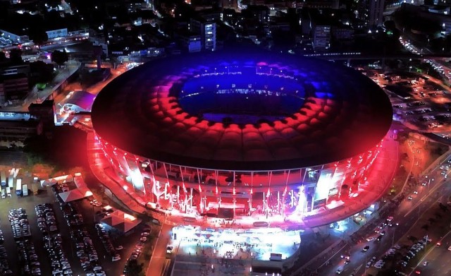 Arena Fonte Nova terá show de luzes no primeiro jogo do Brasileirão 2026
