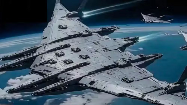 China revela projeto de colossal máquina de guerra ao estilo 'Star Wars'