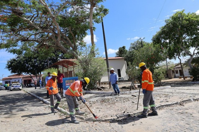 Prefeitura autoriza reconstrução da Praça do Povoado de Jacú