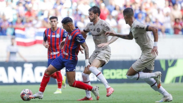 Campeonato Baiano: Bahia abre vantagem, mas Jacuipense busca empate