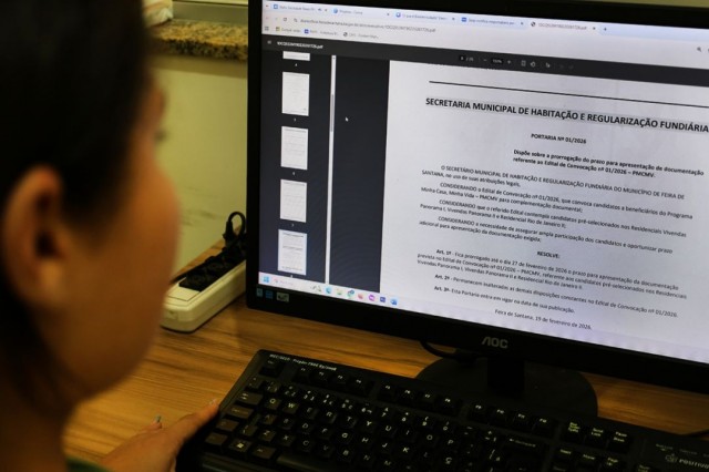 Prorrogado prazo para entrega de documentação do Minha Casa, Minha Vida em Feira de Santana