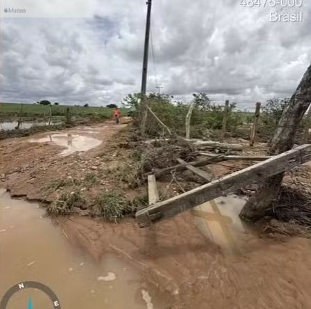 Início das aulas é adiado devido a fortes chuvas em cidade do interior da Bahia