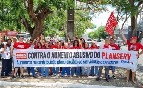 Fórum mobiliza funcionalismo para ato contra aumento abusivo do Planserv nesta quinta, 26