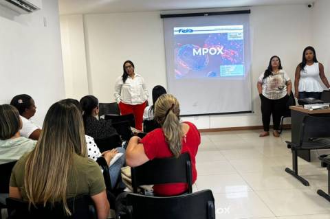 Saúde promove capacitação sobre MPox para enfermeiros e técnicos de enfermagem da rede municipal
