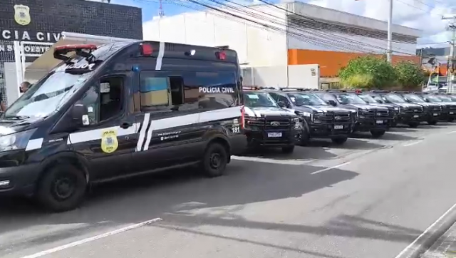 Polícia Civil recebe novas viaturas, armamentos e sistema de monitoramento no sudoeste baiano
