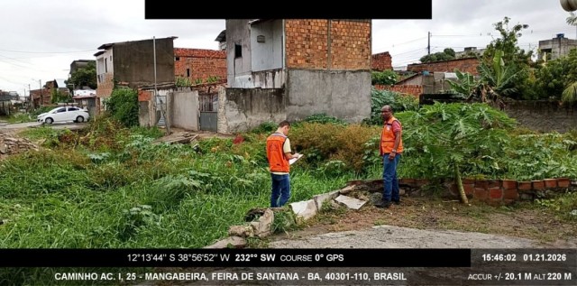 Período de chuvas segue até o início de março; Defesa Civil monitora áreas de risco em Feira de Santana