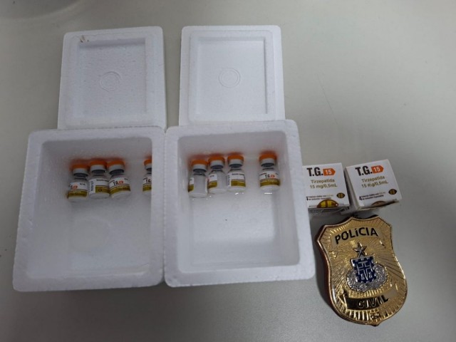 Polícia Civil prende homem em flagrante por venda ilegal de “canetas emagrecedoras” em Feira de Santana