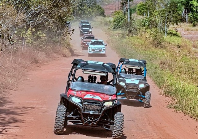 Rota off road testa resistência técnica no sertão baiano