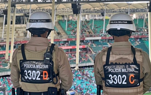 Tropa baiana mobiliza efetivo tático para decisão estadual