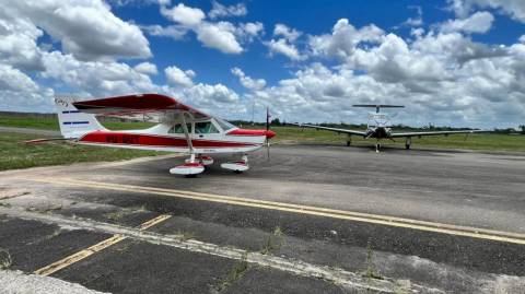 Aeroclube retoma aulas práticas de voo e promove encontro de pilotos em Feira de Santana