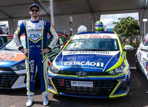 Piloto feirense Thiago Rios estreia na Copa HB20 com dois sextos lugares