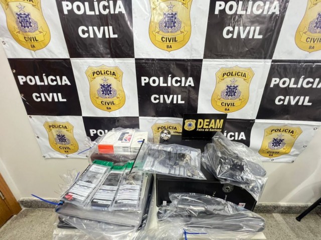 Homem é preso em Feira por perseguir e divulgar imagens íntimas de mulheres