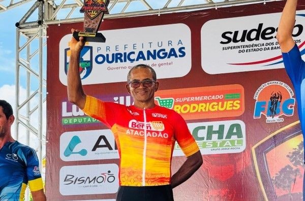 Atleta de Sapeaçu se destaca no ciclismo nacional com apoio da Prefeitura