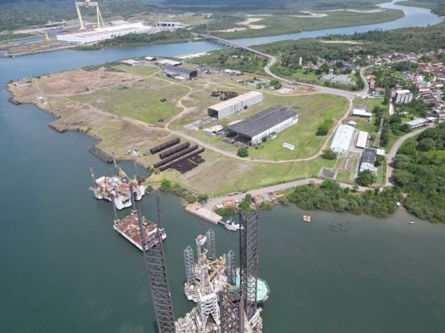 Petrobras cede estaleiro para canteiro de obras da Ponte Salvador–Ilha de Itaparica