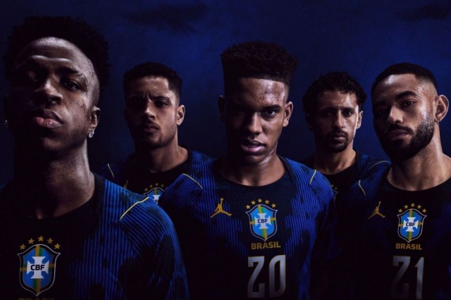Seleção Brasileira lança uniforme reserva com marca Jordan pela primeira vez