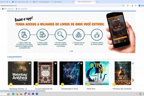 Biblioteca Digital de Feira de Santana reúne mais de 110 mil títulos gratuitos