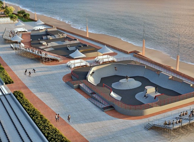 Salvador terá primeiro skatepark do Brasil com selo olímpico
