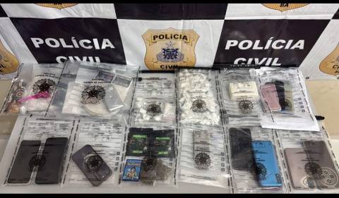 Três traficantes são presos durante operação em Conceição da Feira