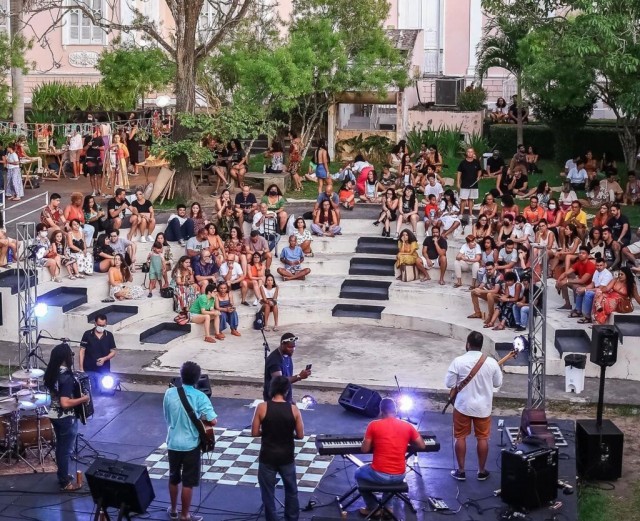 Projeto Jam na CUCA estreia com música instrumental e arte ao ar livre na Lagoa Grande, em Feira
